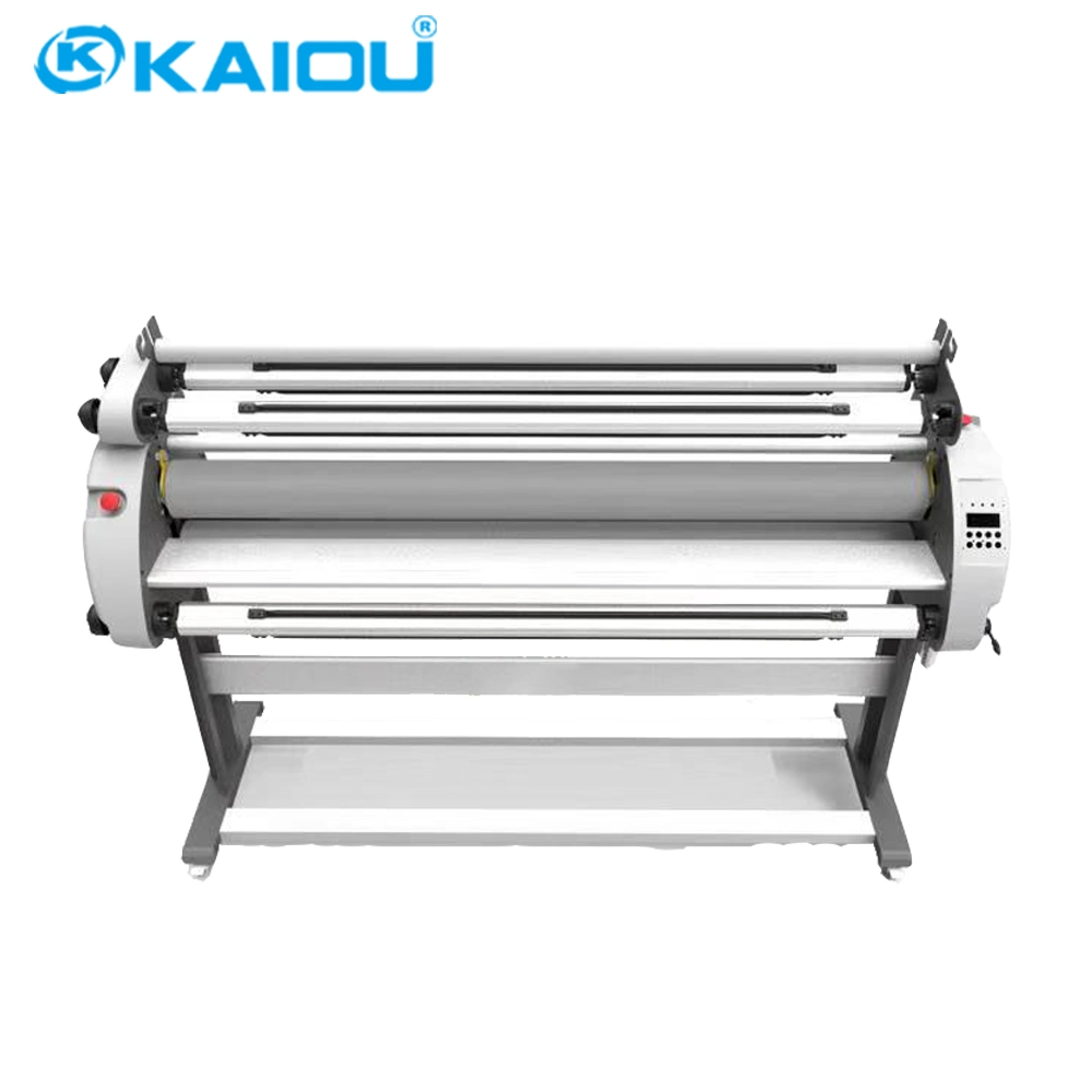 Automatic Hot &amp; Cold Adhesive Vinyl Film Lamination Machine with Internal Infrared Industrial Pneumatic Machine